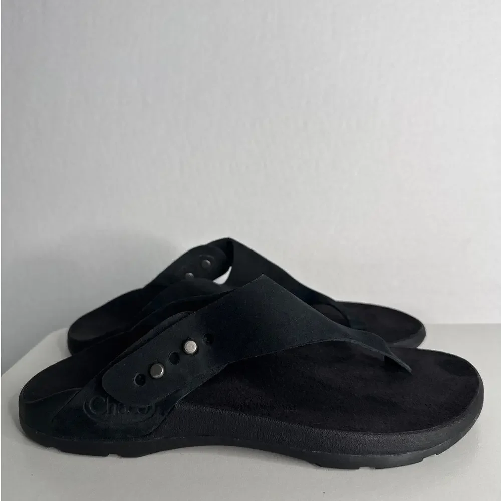 Chaco Nina Jazz Collection Sandals Black Adjustable Comfort Outdoor size 8